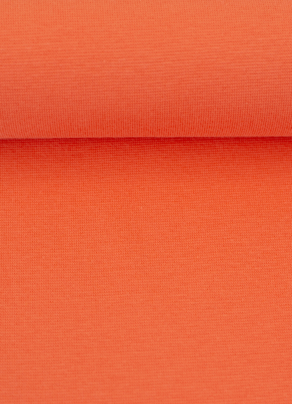 Sommersweat Uni - Maike - orange - Frühling - Sommer 26